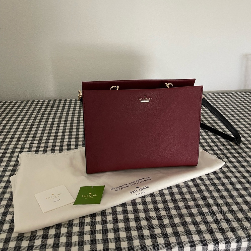 NWT kate spade Cameron Street Sarah leather satchel.